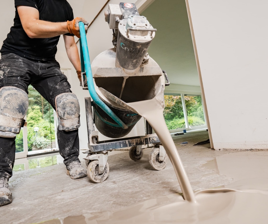 Vakkundig egaliseren van een betonvloer door FlevoFloors