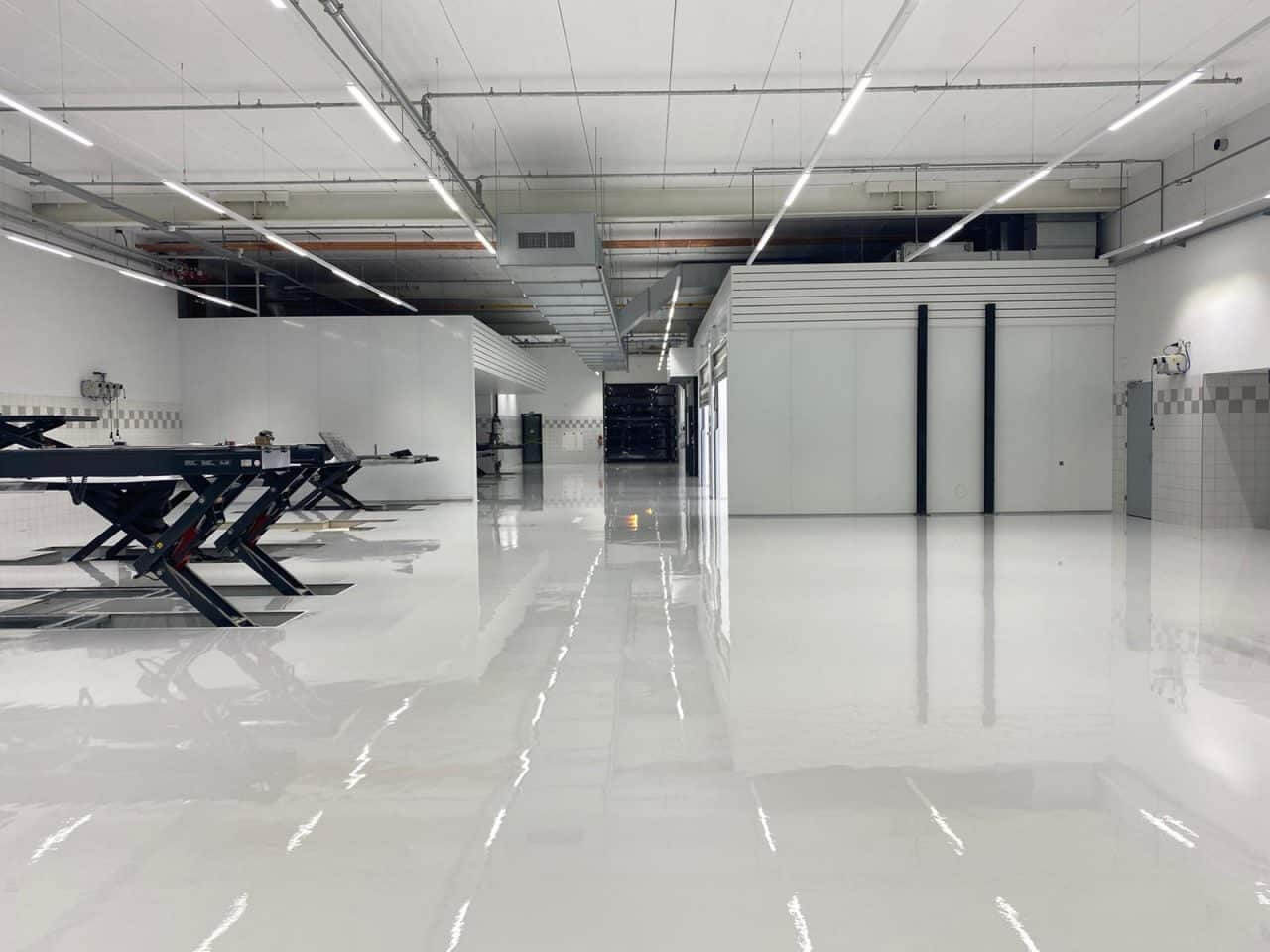 Vloercoating afwerking